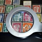 Briefmarken mit Gustav Heinemann