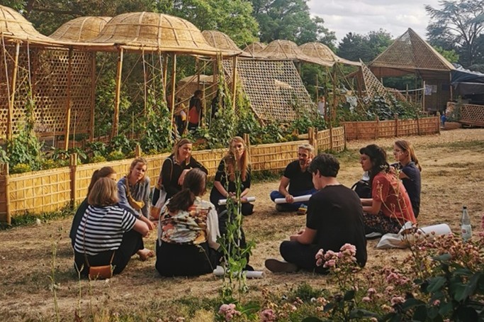 Kunstprojekt der GHS auf der Fachtagung der documenta fifteen