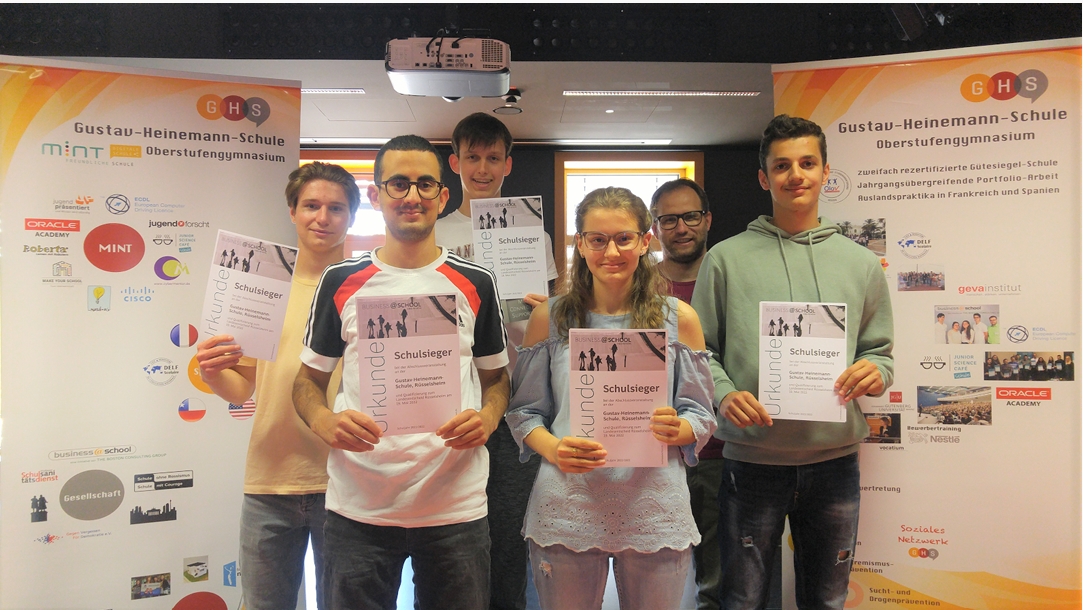 GHS ist Schulsieger bei business@school 2022